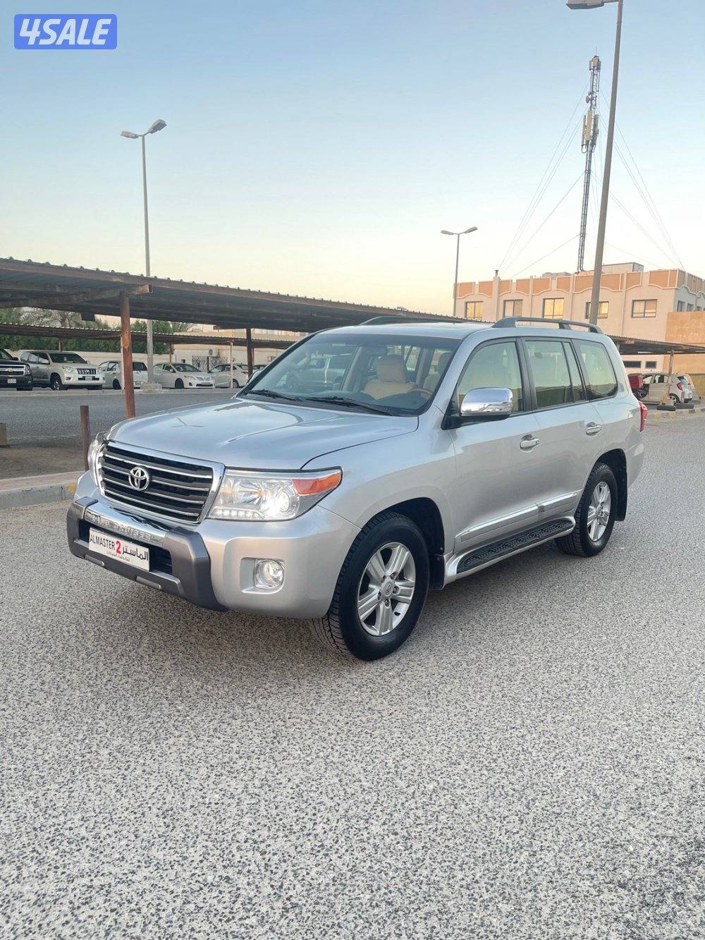 لاند كروز GXR  صبغ الوكاله ما عادا قطعه الساير فحص جير مكينه شاصي0