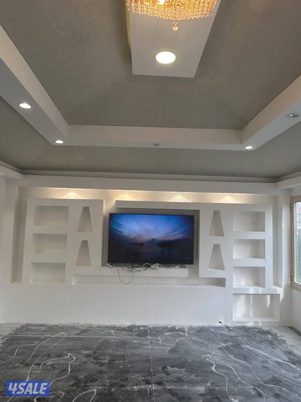 معلم جپسم بورد سيمنت بورد اؤ ديكور جپس بديل خشب قطان5