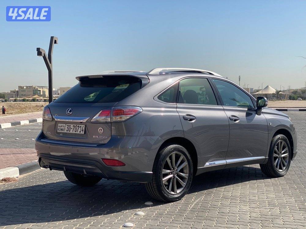 لكزس RX450H موديل 2015 عداد قليل الساير صبغ وكاله بحالة الوكاله2