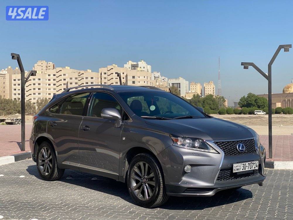 لكزس RX450H موديل 2015 عداد قليل الساير صبغ وكاله بحالة الوكاله5