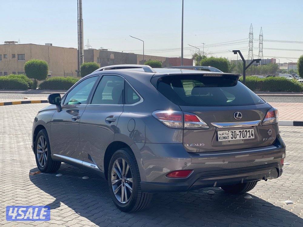 لكزس RX450H موديل 2015 عداد قليل الساير صبغ وكاله بحالة الوكاله6
