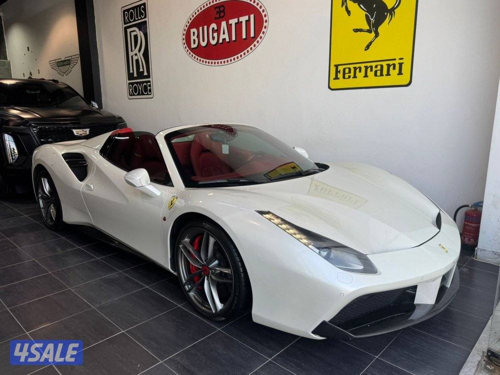 للبيع فيراري 488 سبايدر موديل 20173