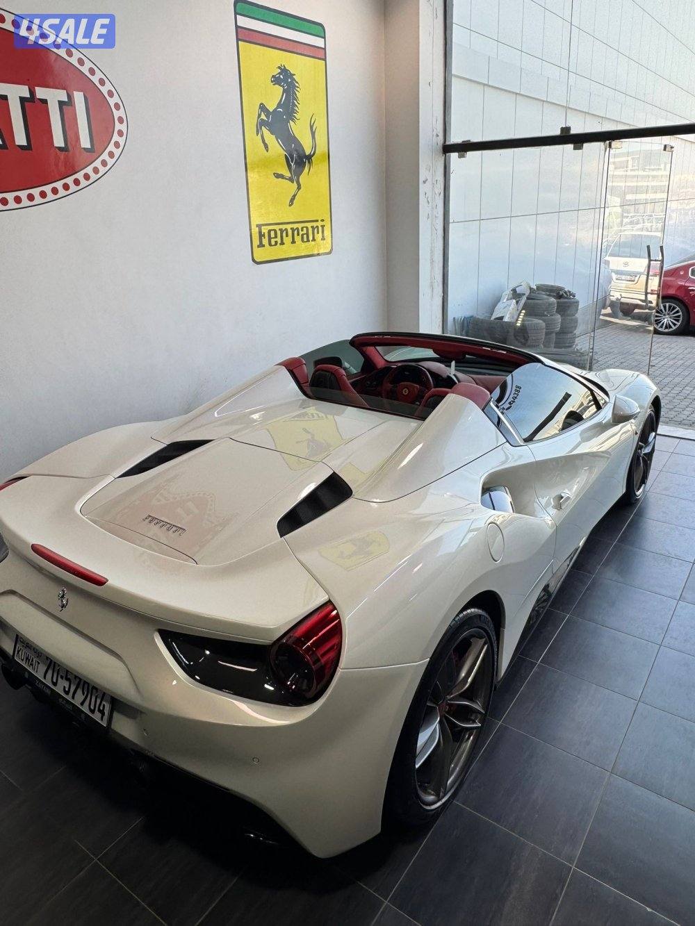 للبيع فيراري 488 سبايدر موديل 20174