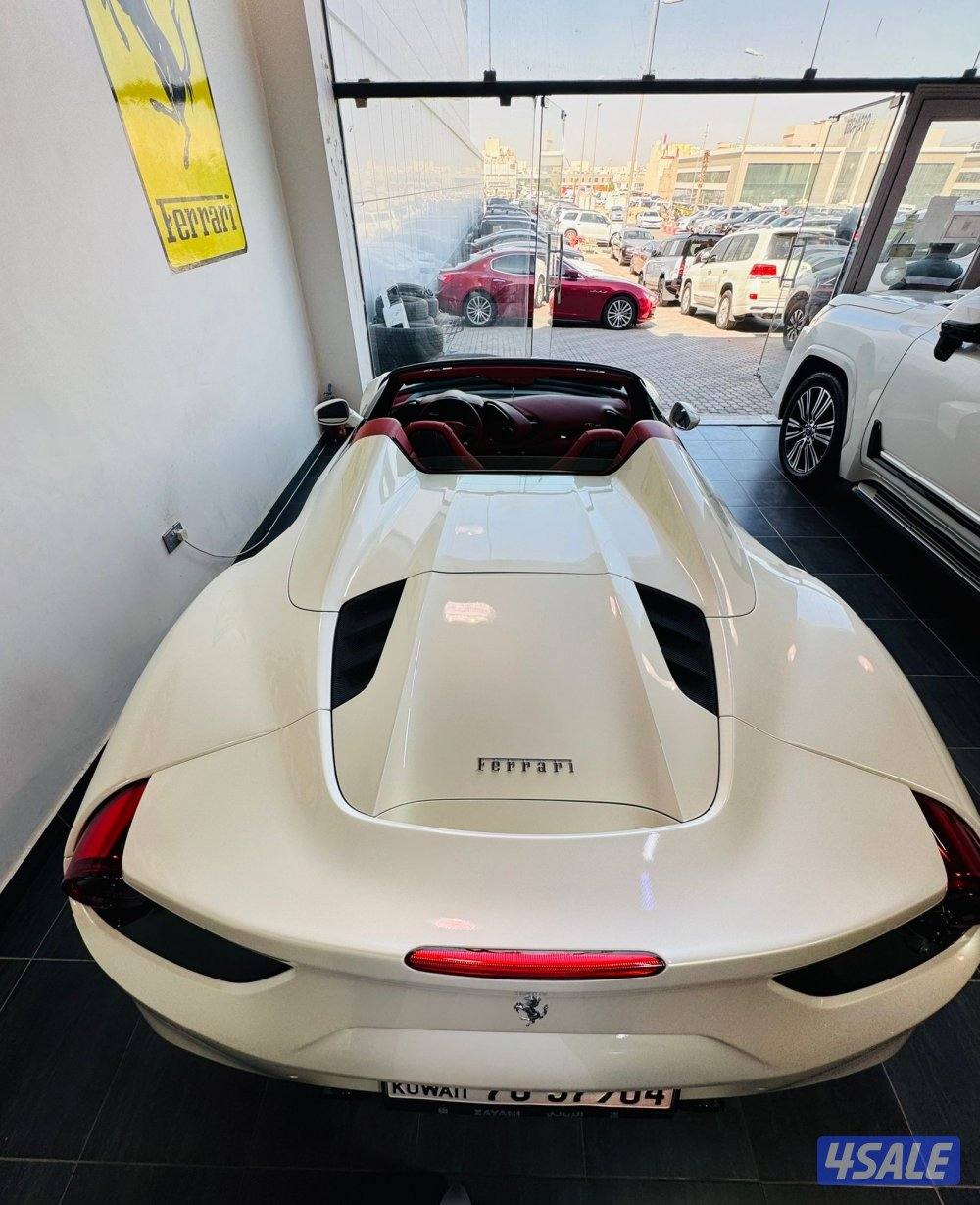 للبيع فيراري 488 سبايدر موديل 20175
