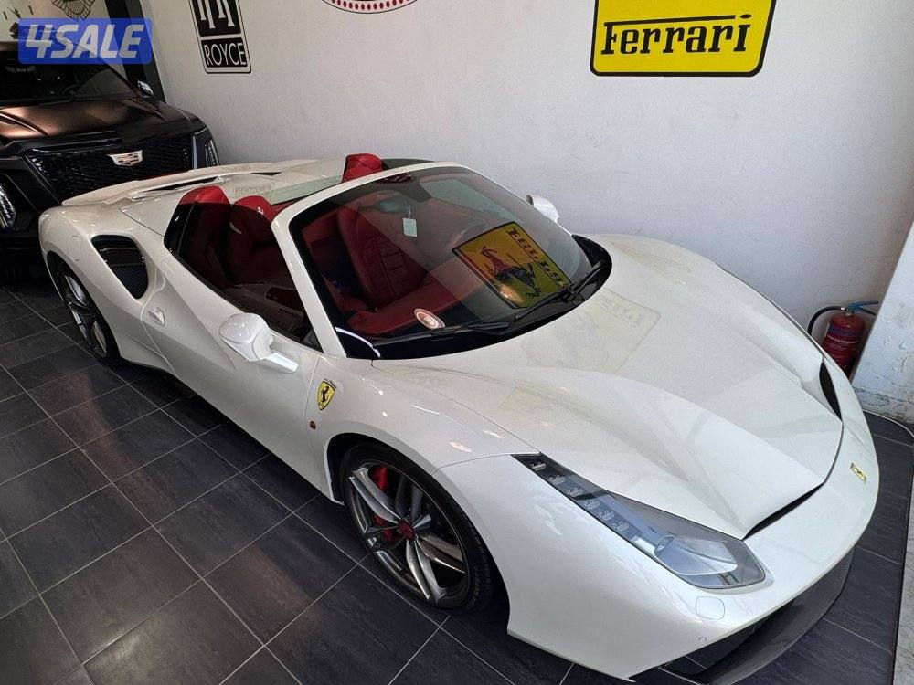 للبيع فيراري 488 سبايدر موديل 20177