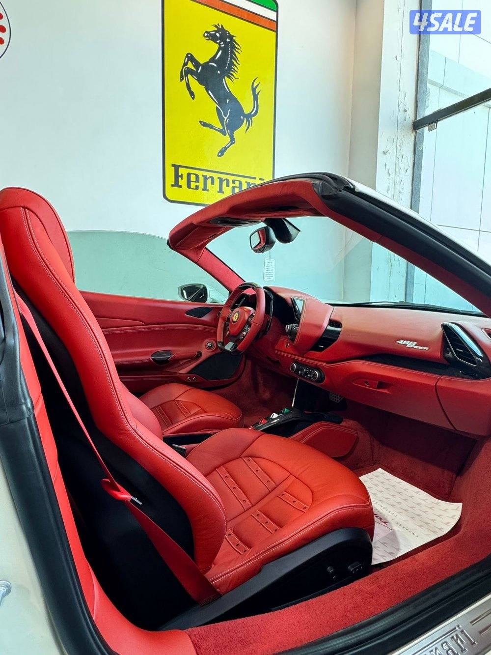 للبيع فيراري 488 سبايدر موديل 20178