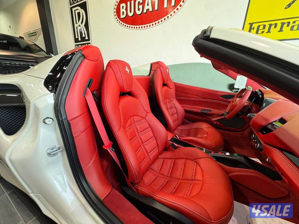 للبيع فيراري 488 سبايدر موديل 201710