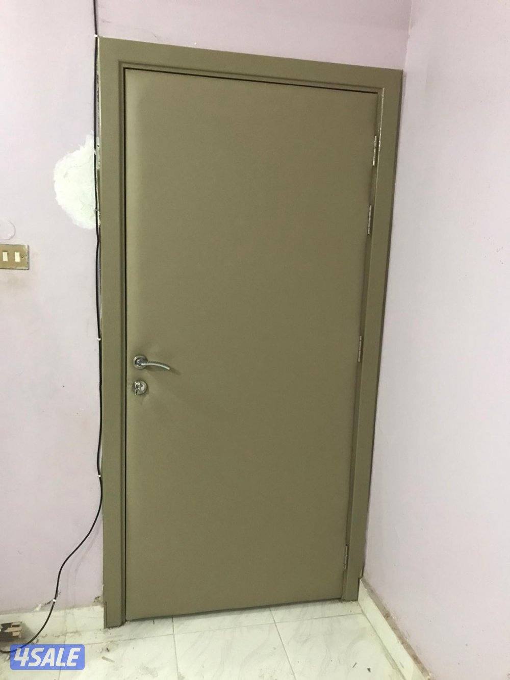 عازل صوت أبواب عزل باب خشب عازل عالى الجوده عازل بيبان شقق غرف ممرات13