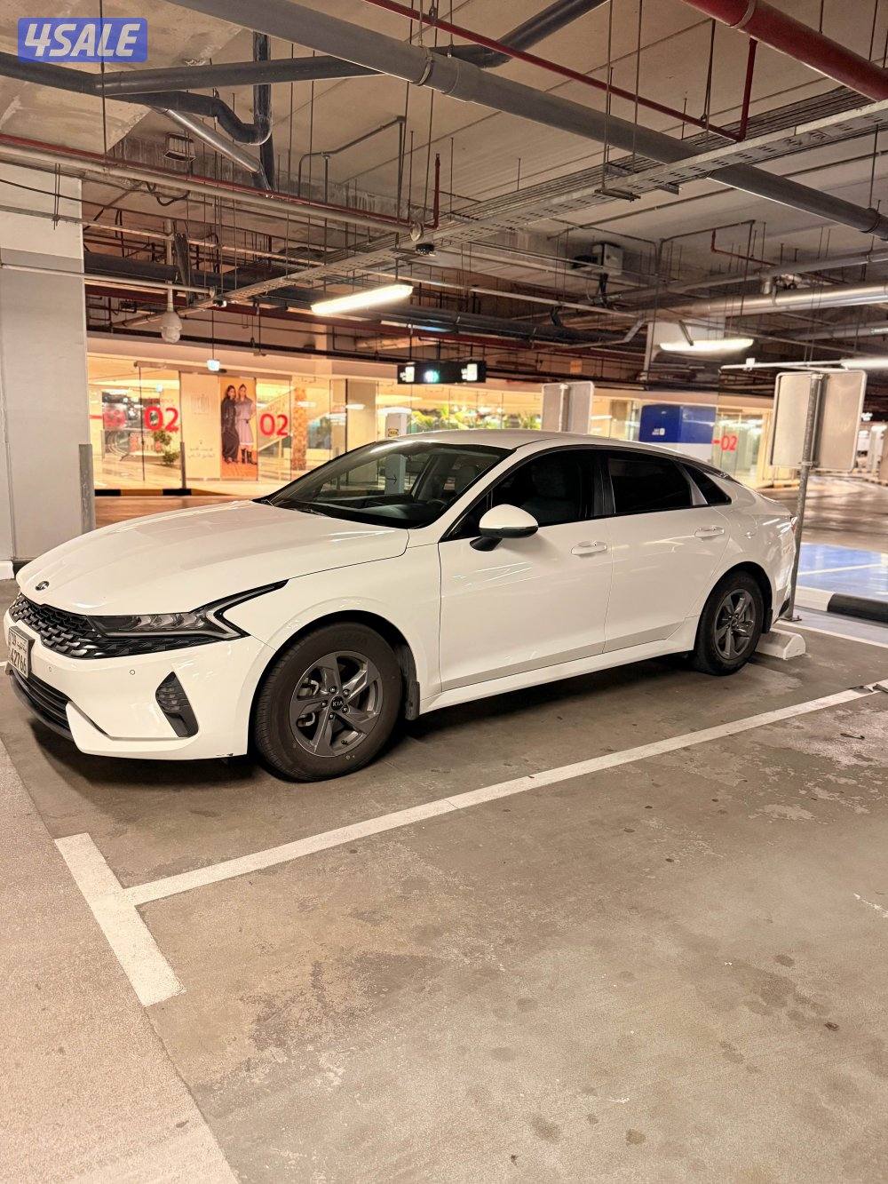 كيا k5 ابيض 20214