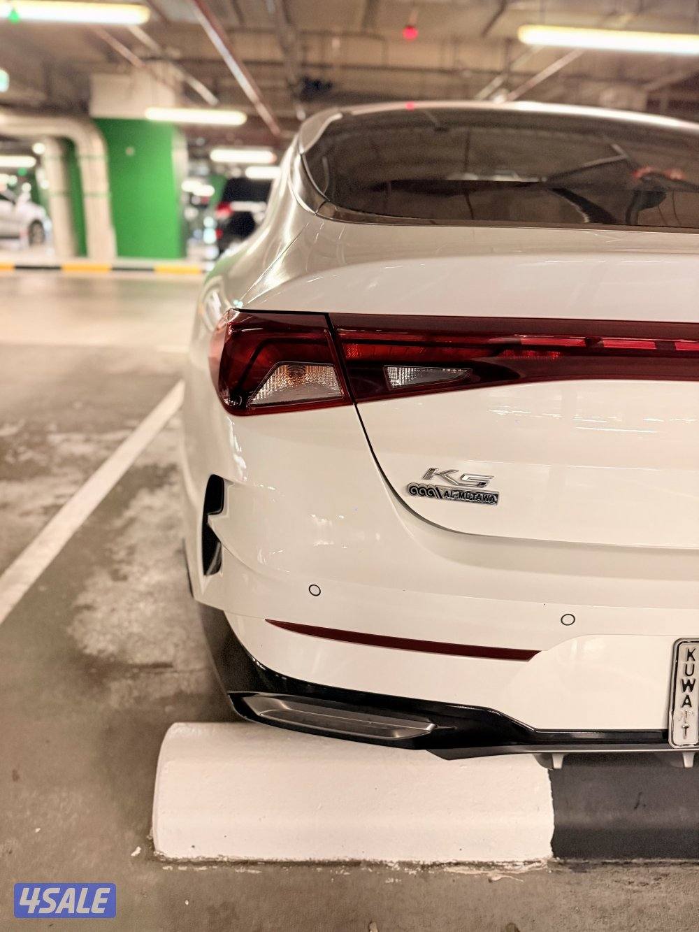 كيا k5 ابيض 20215