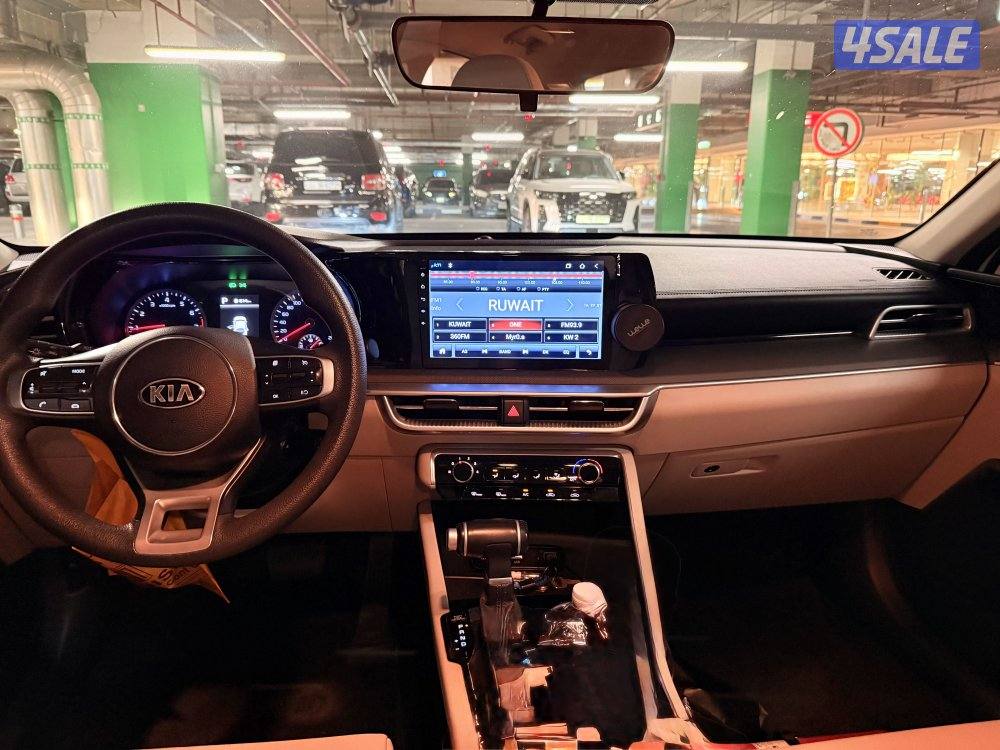 كيا k5 ابيض 20219