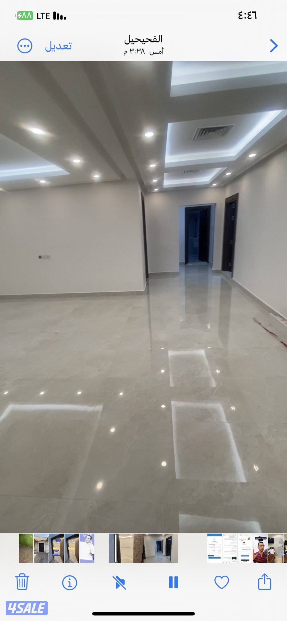 للإيجار شقق في جنوب عبداللمبارك ٣غرف وصاله ومطبخ وع خ و٣حمام شي روووعه0