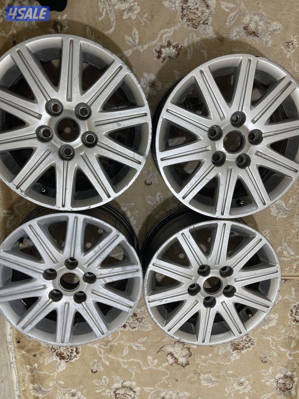 رنجات ألمنيوم 15 نظاف عدد 4حق سيارة تويوتا كامري1