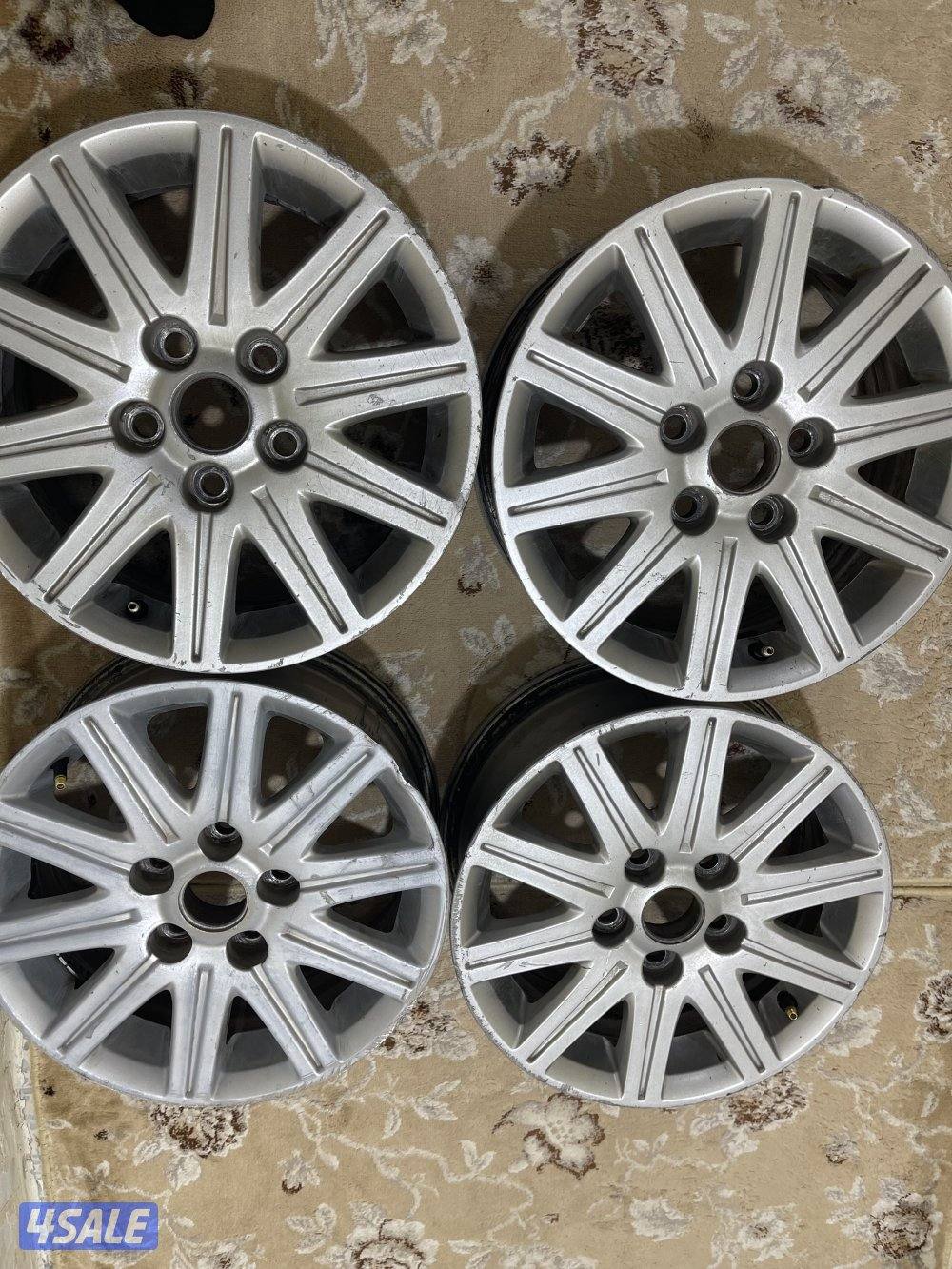 رنجات ألمنيوم 15 نظاف عدد 4حق سيارة تويوتا كامري5