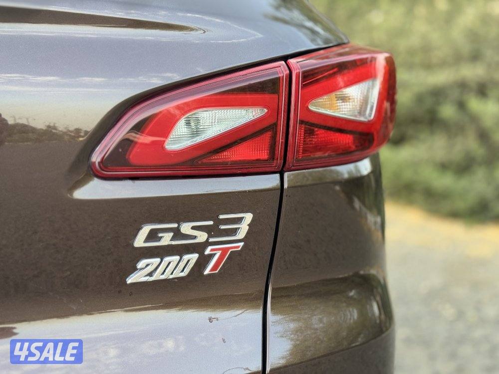 للبيع JAC GS3 موديل 2023 عداد 30 ألف8