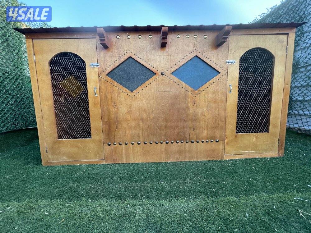 كوخ طيور خشبي للحدايق المنزلية والمزارع 🛖🪵10