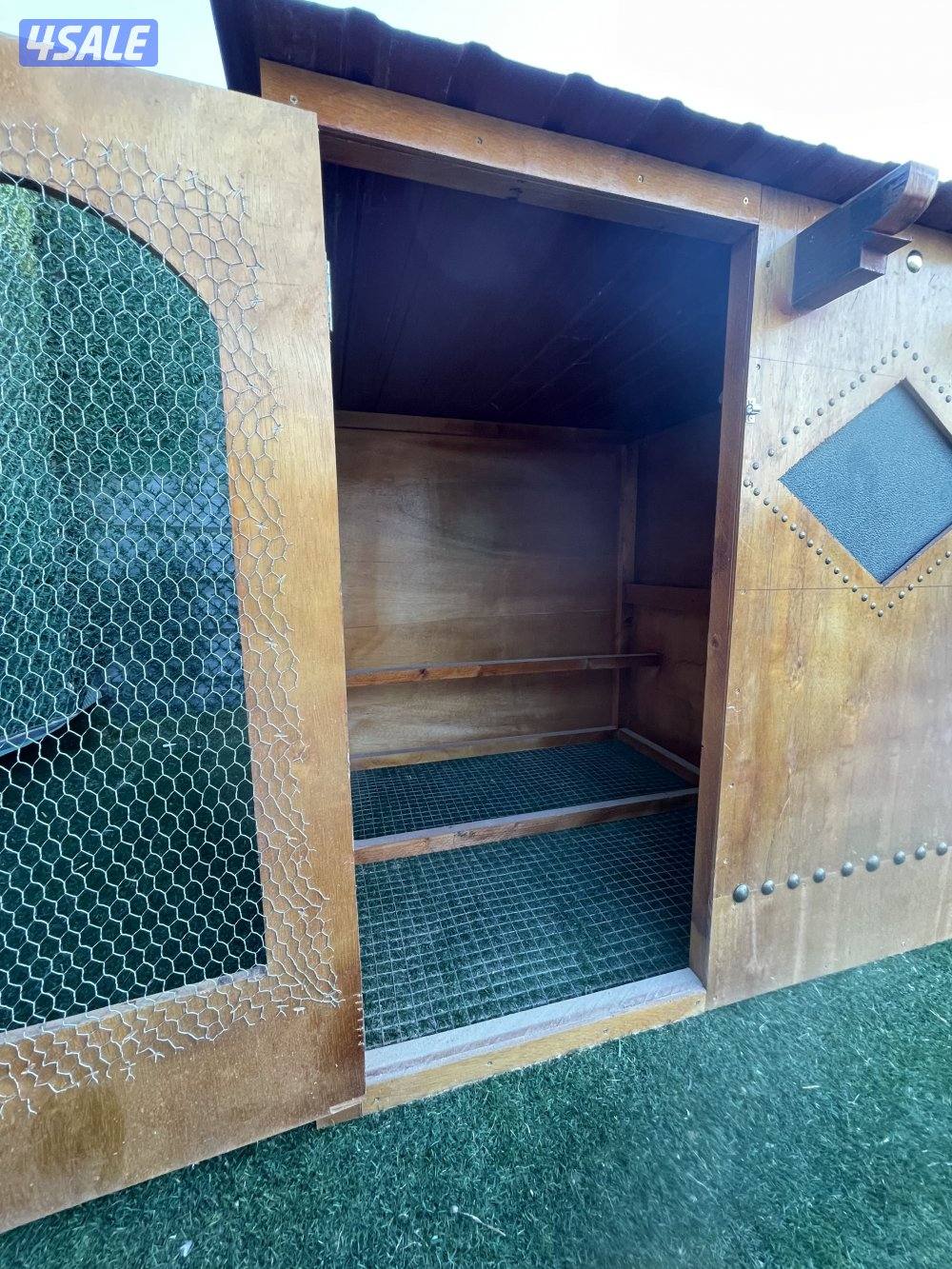 كوخ طيور خشبي للحدايق المنزلية والمزارع 🛖🪵13