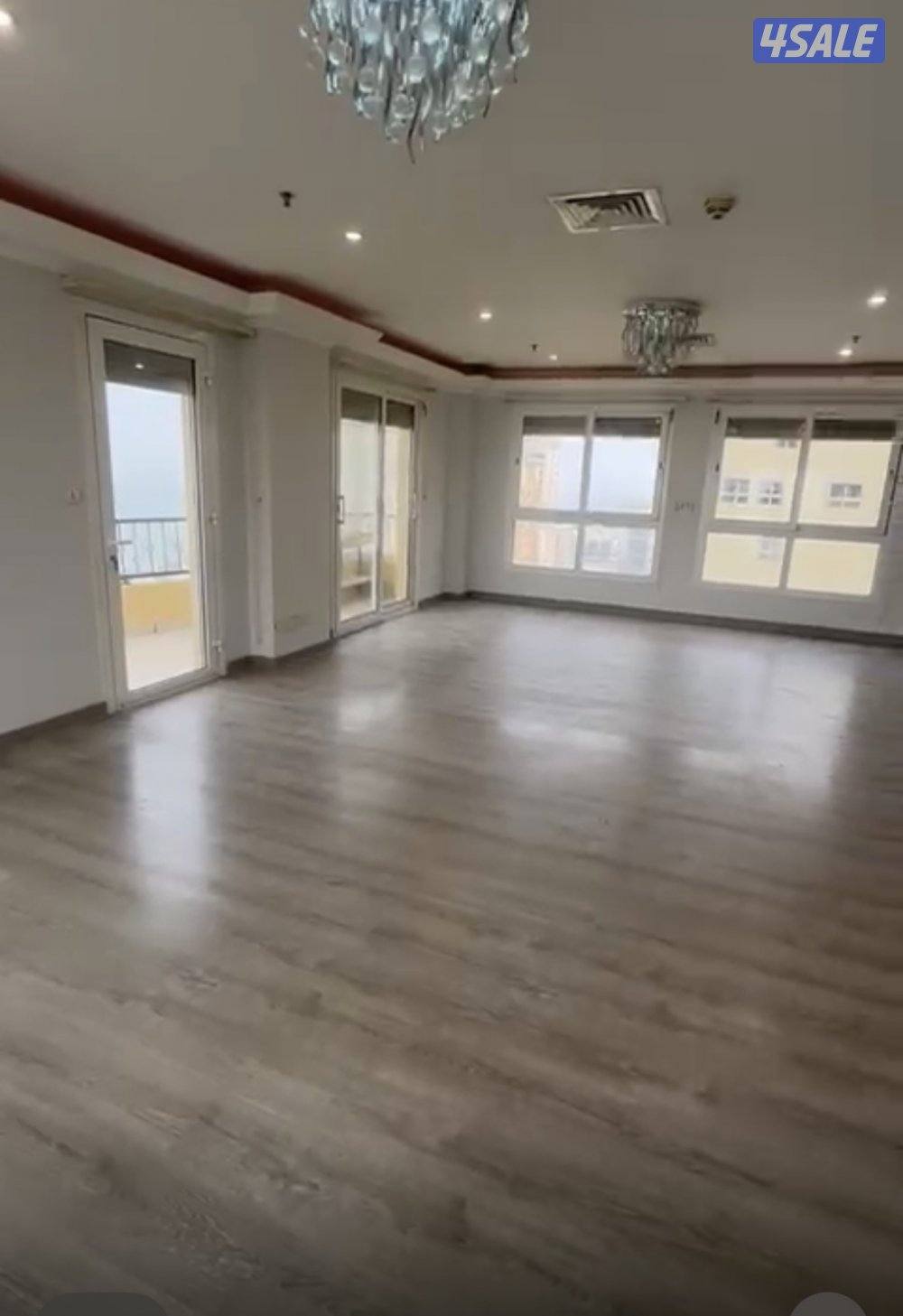 للبيع شقة بالفنطاس بأبراج الارجان اطلالة بحرية دورين1