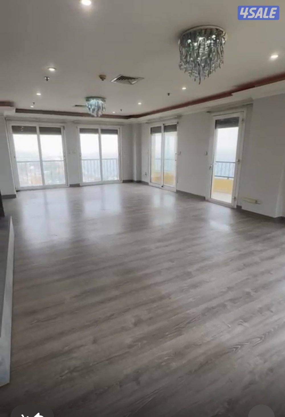 للبيع شقة بالفنطاس بأبراج الارجان اطلالة بحرية دورين3