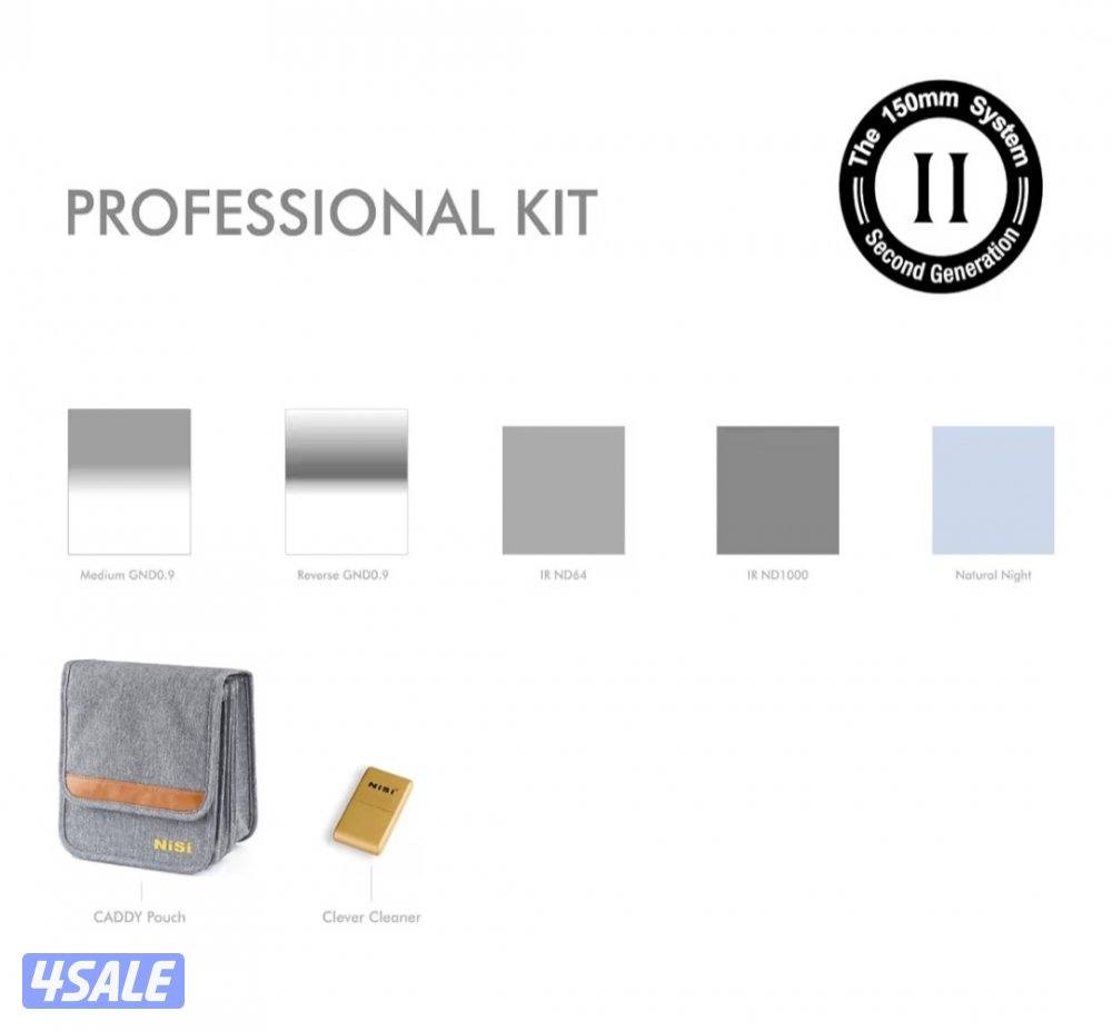 NiSi 150mm Professional Filter Kit Generation II. NEW-فلاتر nisi جديد1