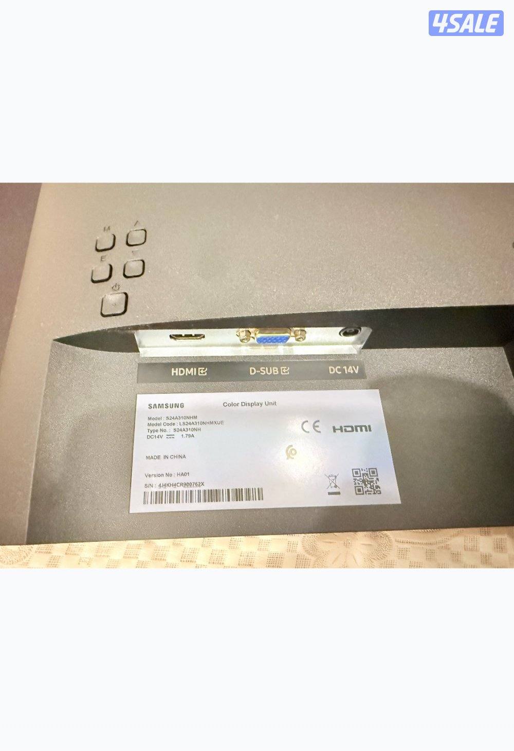 Samsung LED Monitor S24A310NHU, 24 Inches Full HD5