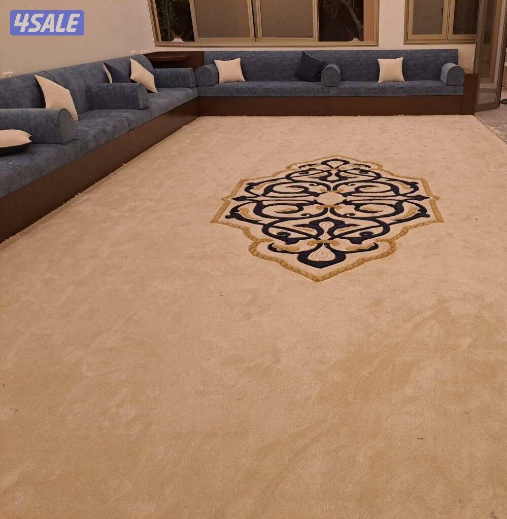 بيع تركيب سجاد🇸🇦🇹🇷مساند ظهر بلاستك ثيل صناعي نقشات حسب طلب6