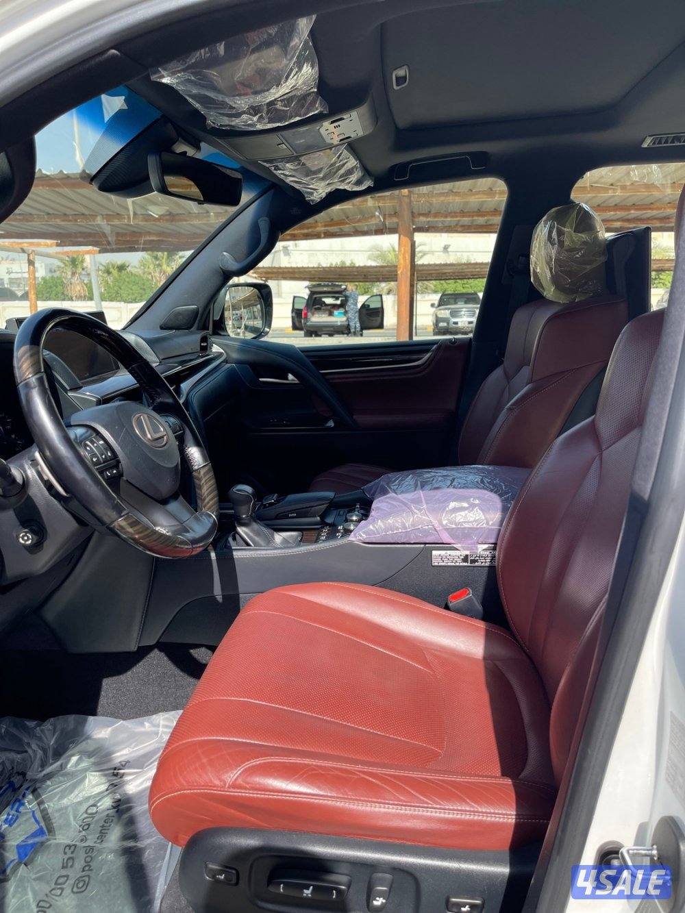 لكزس lx570 وارد الخليج له ملف بساير صبغ الوكاله شرط الفحص بل كامل9