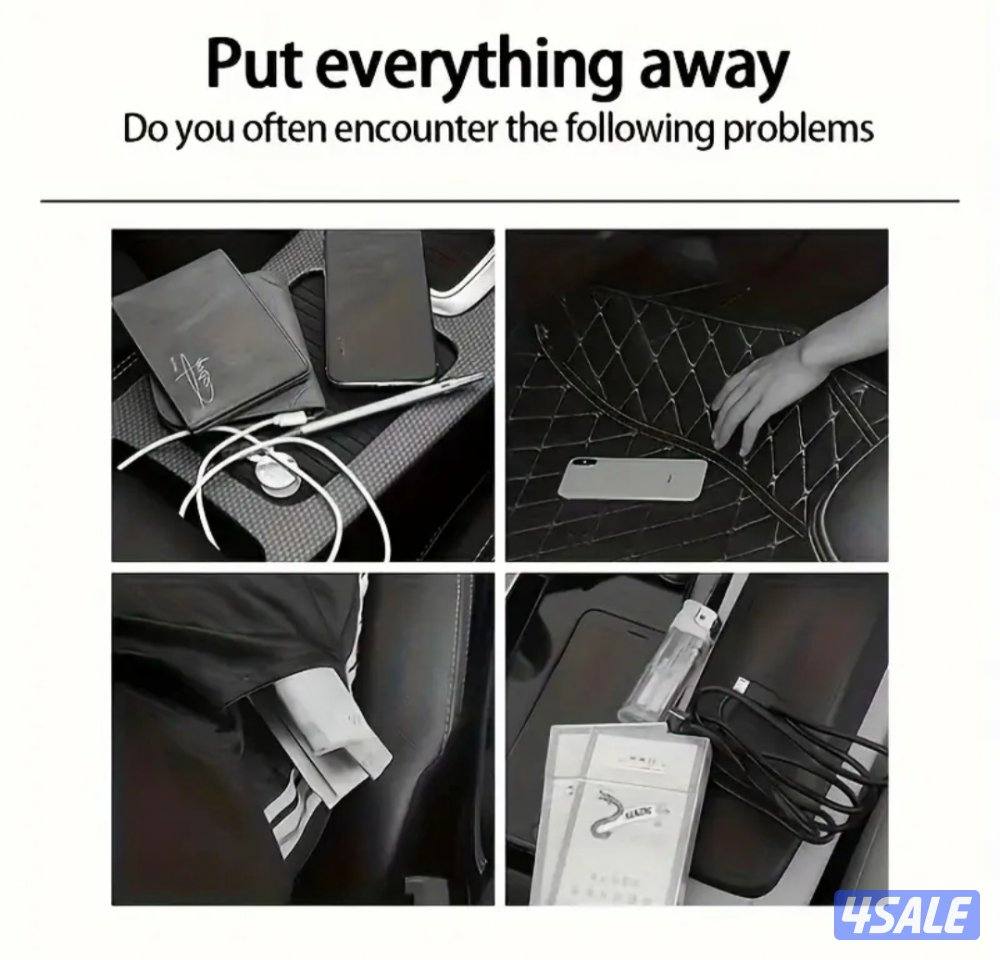 منظّم سيارة PUPU – جلد صناعي فاخر5