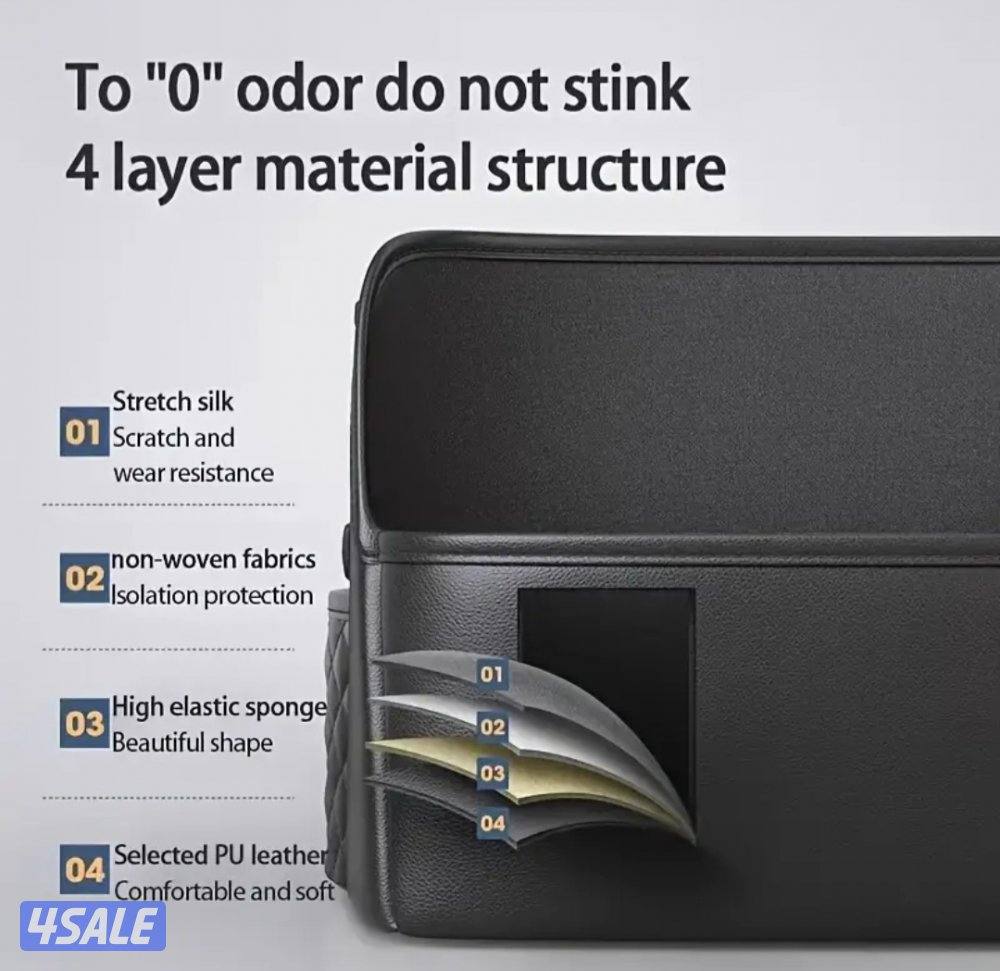 منظّم سيارة PUPU – جلد صناعي فاخر7