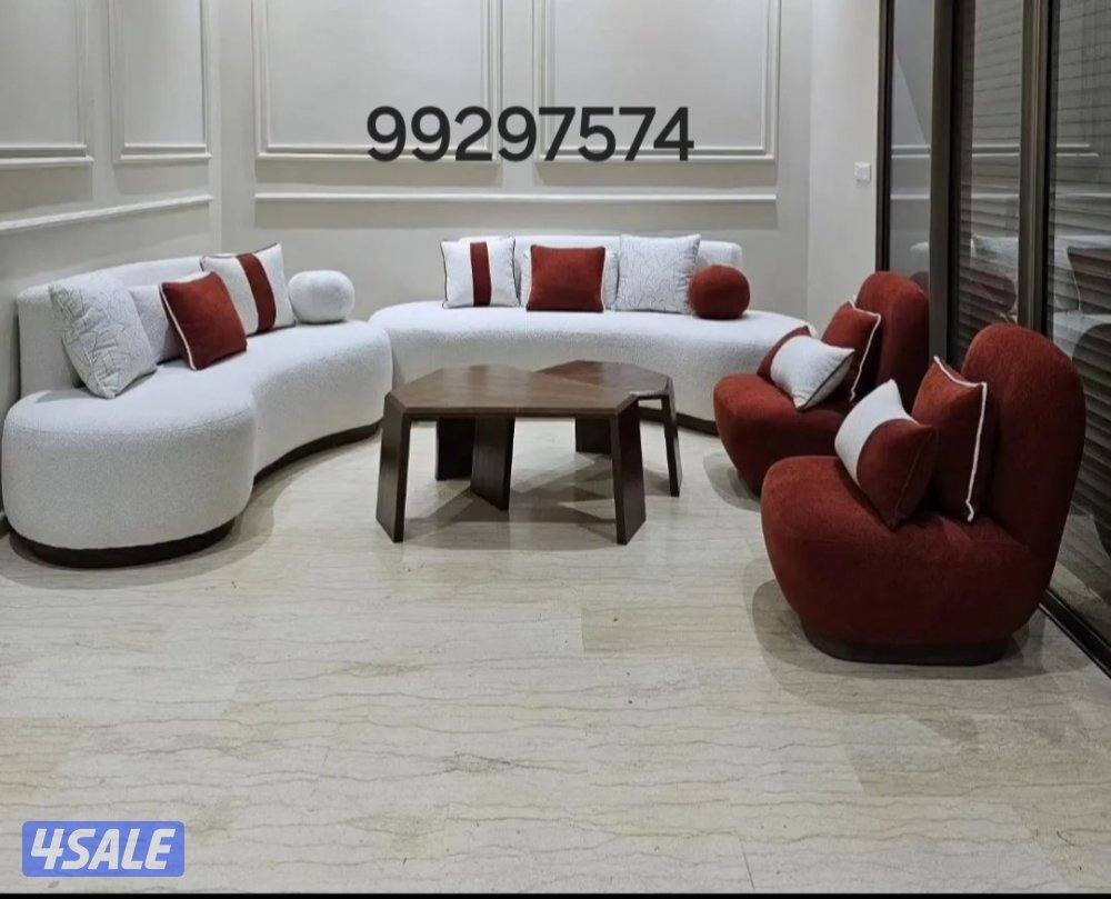 تفصال وتنجيد جميع موديلات الكنب الأمريكي والرسمي اسفنج البغامات ٢٠٢٦8