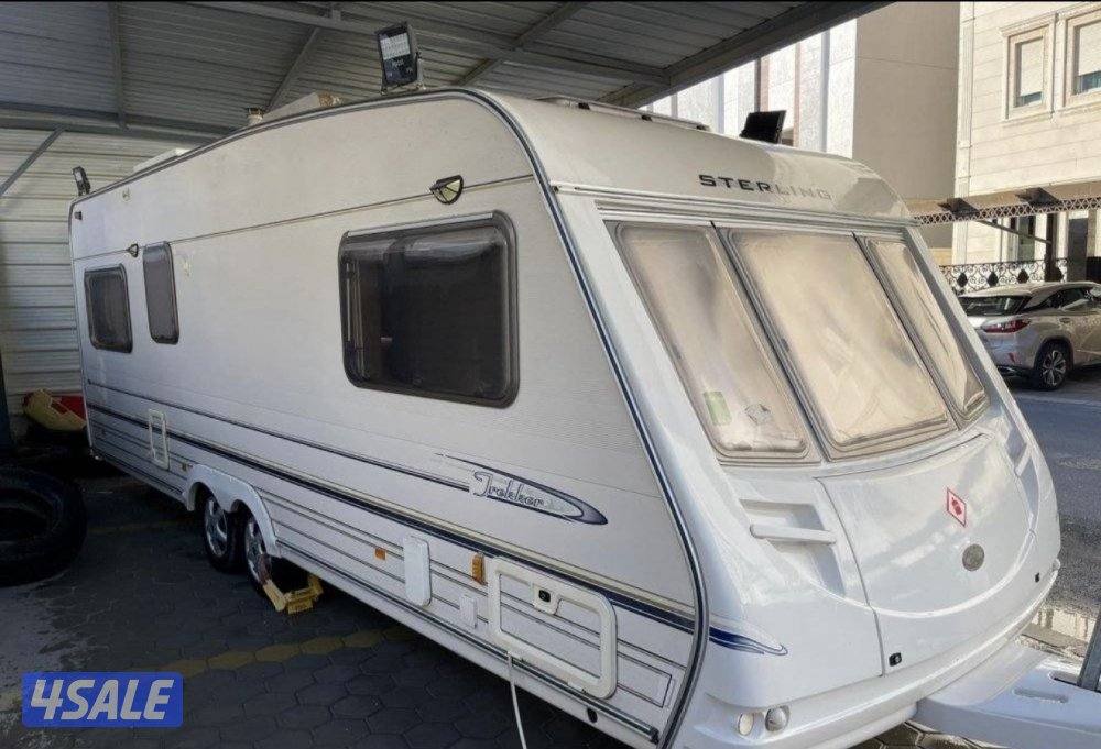 للبيع كرفان اوربي نظيف0