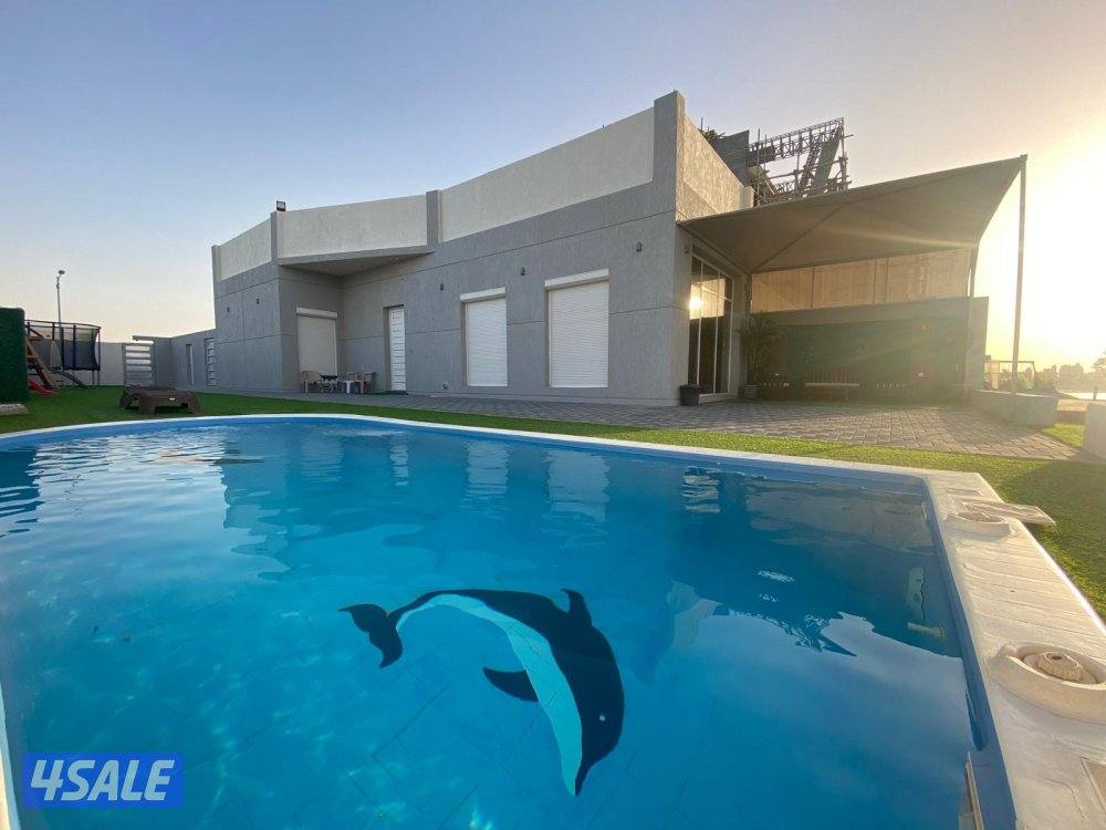 عرض خااص للإيجار شاليه على الخور مع مسبح برايفت9