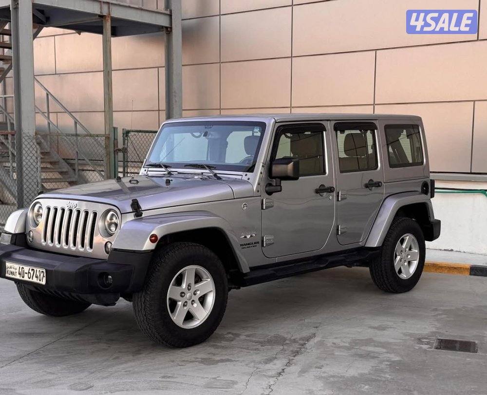 للبيع جيب رانجلر 2017 وارد الوكالة عداد 158 الف كم صبغ الوكالة1