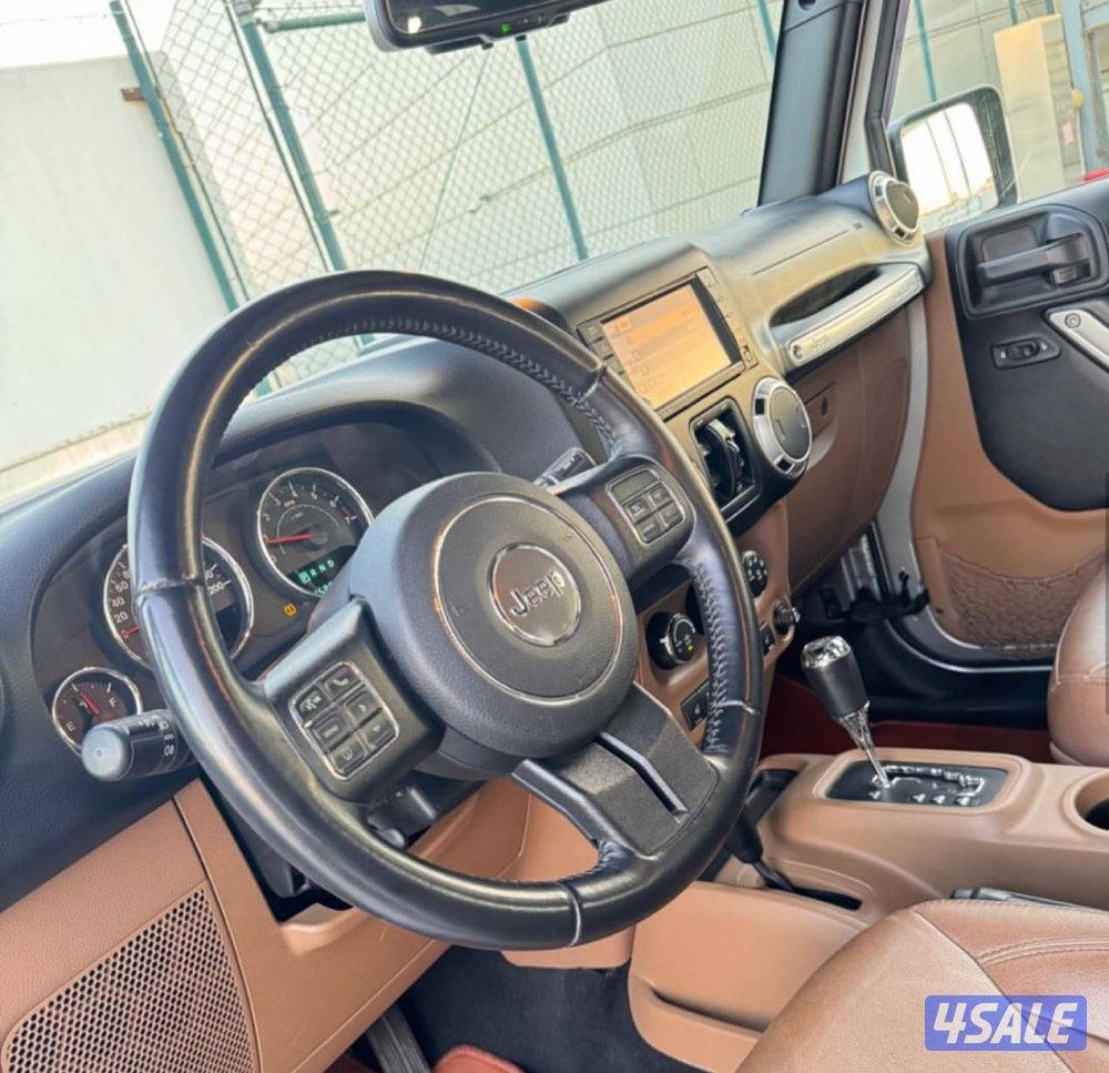 للبيع جيب رانجلر 2017 وارد الوكالة عداد 158 الف كم صبغ الوكالة5