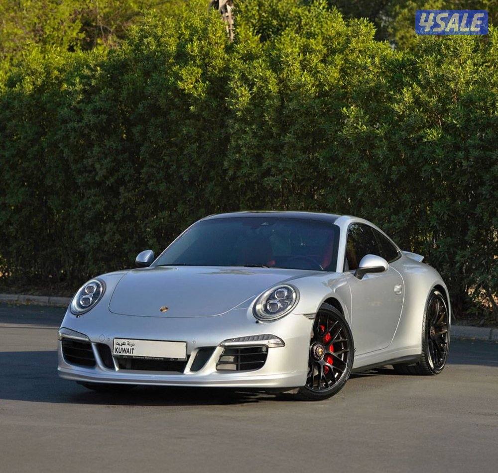 للبيع بورشة 911 GTS موديل 2015 بهبهاني عداد 53 الف كم صبغ الوكالة0