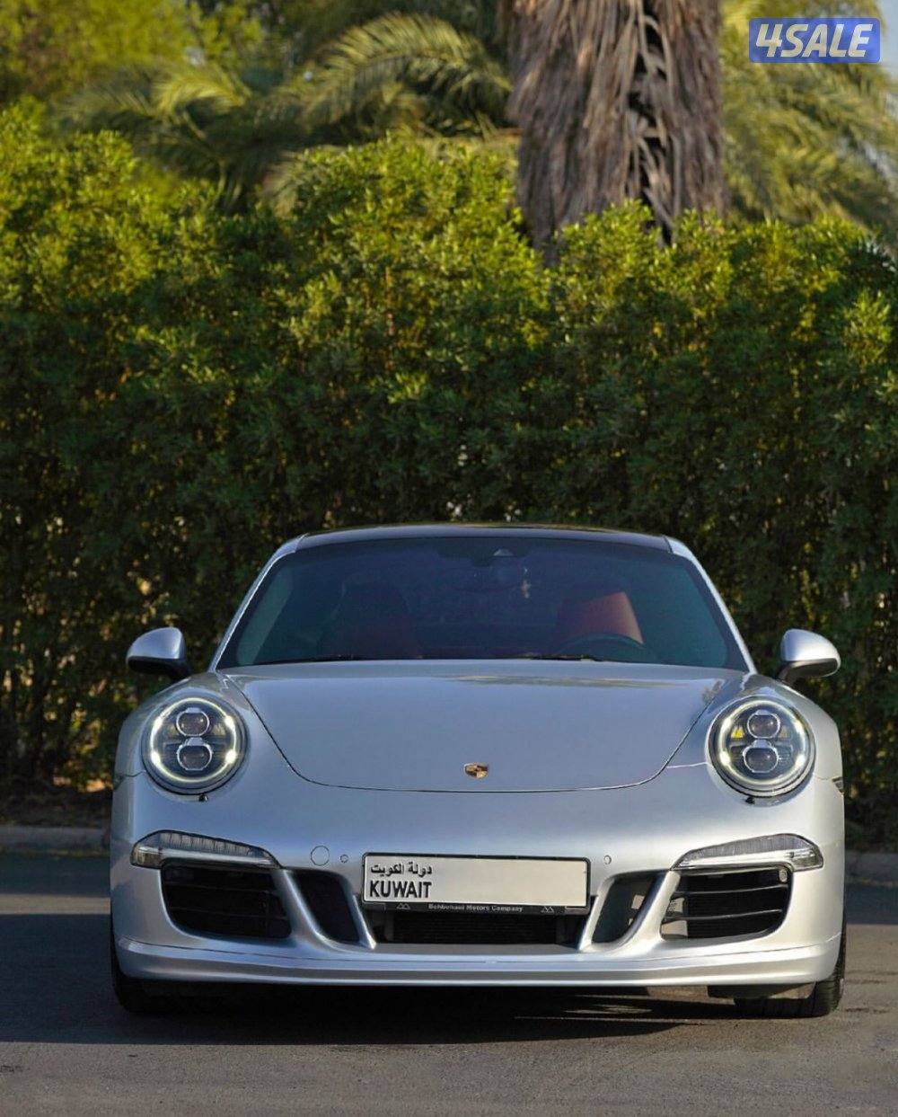 للبيع بورشة 911 GTS موديل 2015 بهبهاني عداد 53 الف كم صبغ الوكالة3