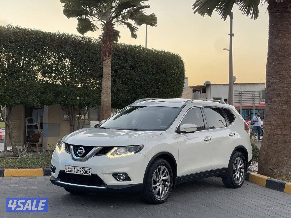 أكس تريل الدرجة الاولى دبل قير موديل : 2016 عداد قليل سيرفس وكاله نظيف0