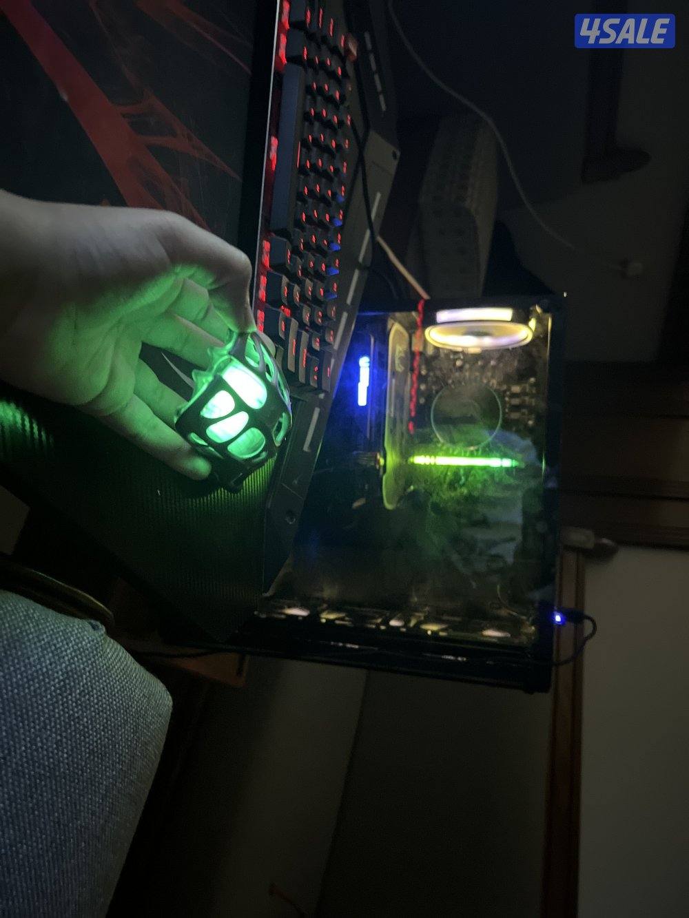 بي سي قيمينق للبيع موصفات قويه 4060ti معالجi5 الجيل130