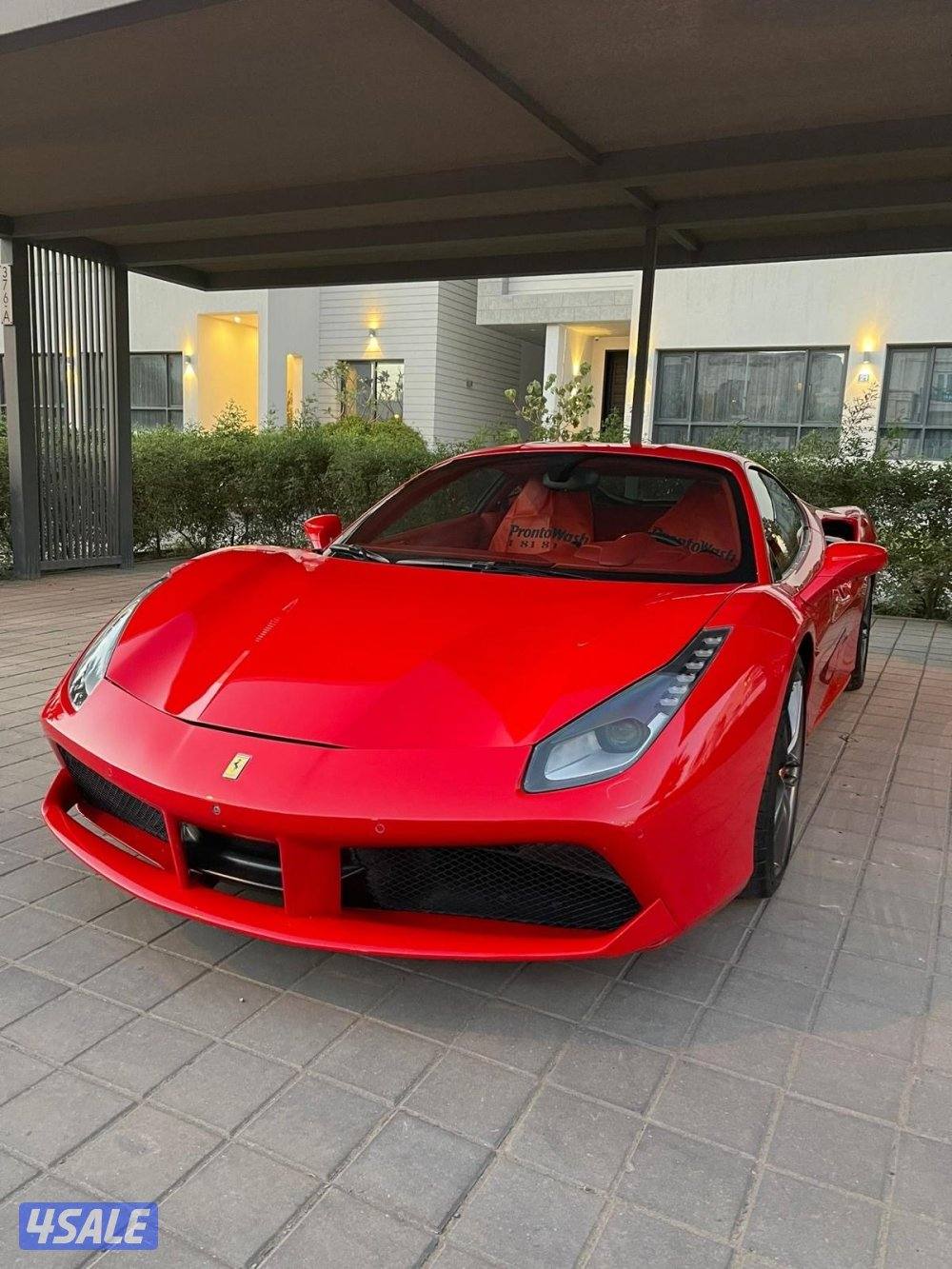 فيراري 488 GTB موديل 2016 تحت الكفاله3
