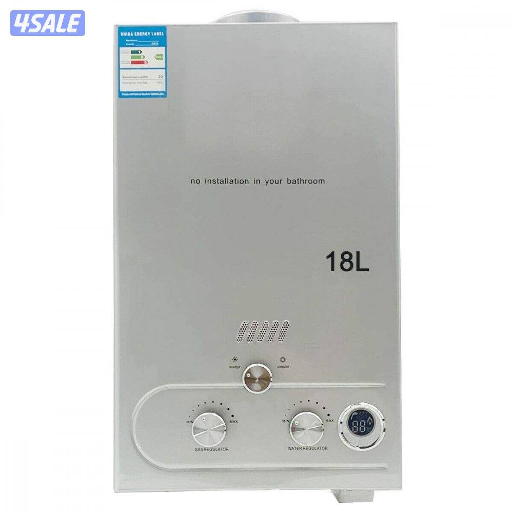 سخان  ماء للبر  علي الغاز  ١٨  لتر  بالدقيقه و٢٠  لتر  كفاله سنه شامل7