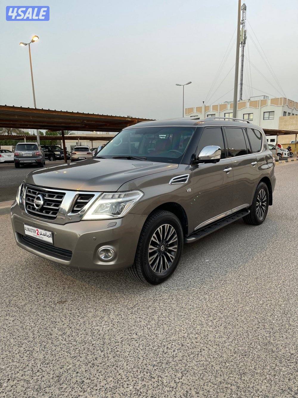 نيسان باترول بلاتينوم ستي فحص جير مكينه شاصي البدي قطعتين الخليج0