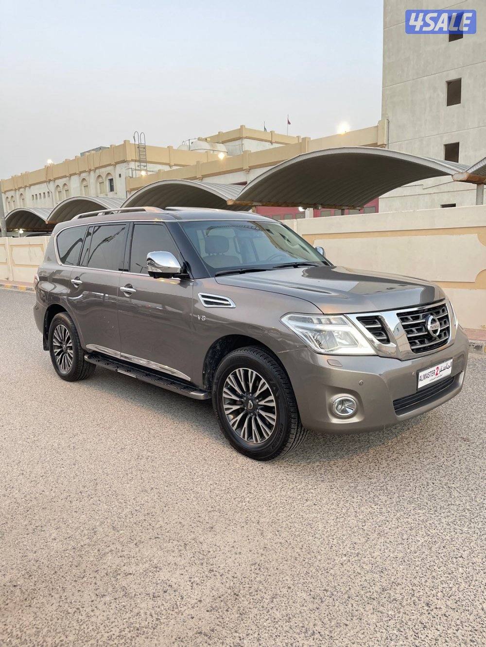 نيسان باترول بلاتينوم ستي فحص جير مكينه شاصي البدي قطعتين الخليج1