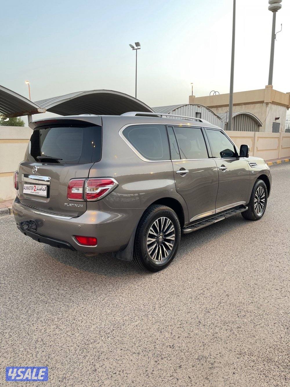 نيسان باترول بلاتينوم ستي فحص جير مكينه شاصي البدي قطعتين الخليج2