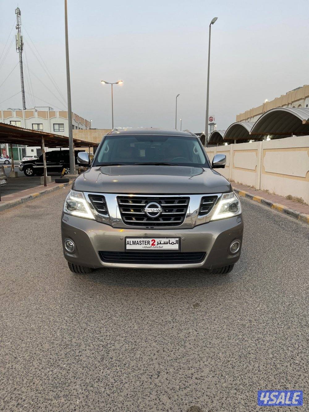 نيسان باترول بلاتينوم ستي فحص جير مكينه شاصي البدي قطعتين الخليج4