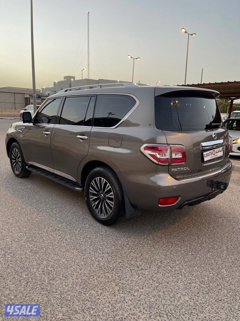 نيسان باترول بلاتينوم ستي فحص جير مكينه شاصي البدي قطعتين الخليج5