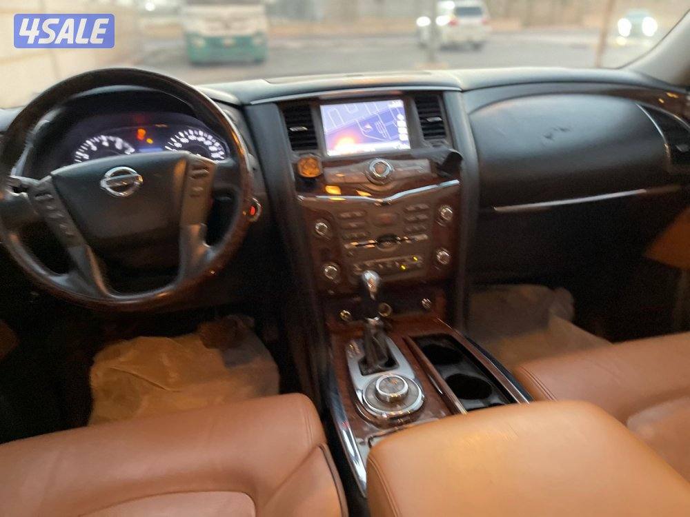 نيسان باترول بلاتينوم ستي فحص جير مكينه شاصي البدي قطعتين الخليج7