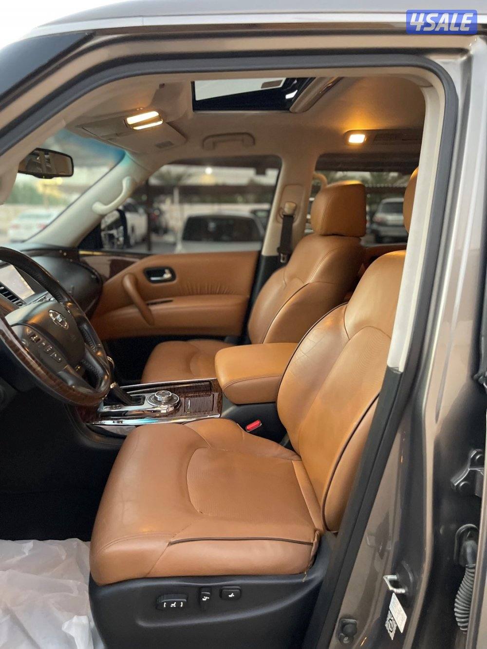 نيسان باترول بلاتينوم ستي فحص جير مكينه شاصي البدي قطعتين الخليج9