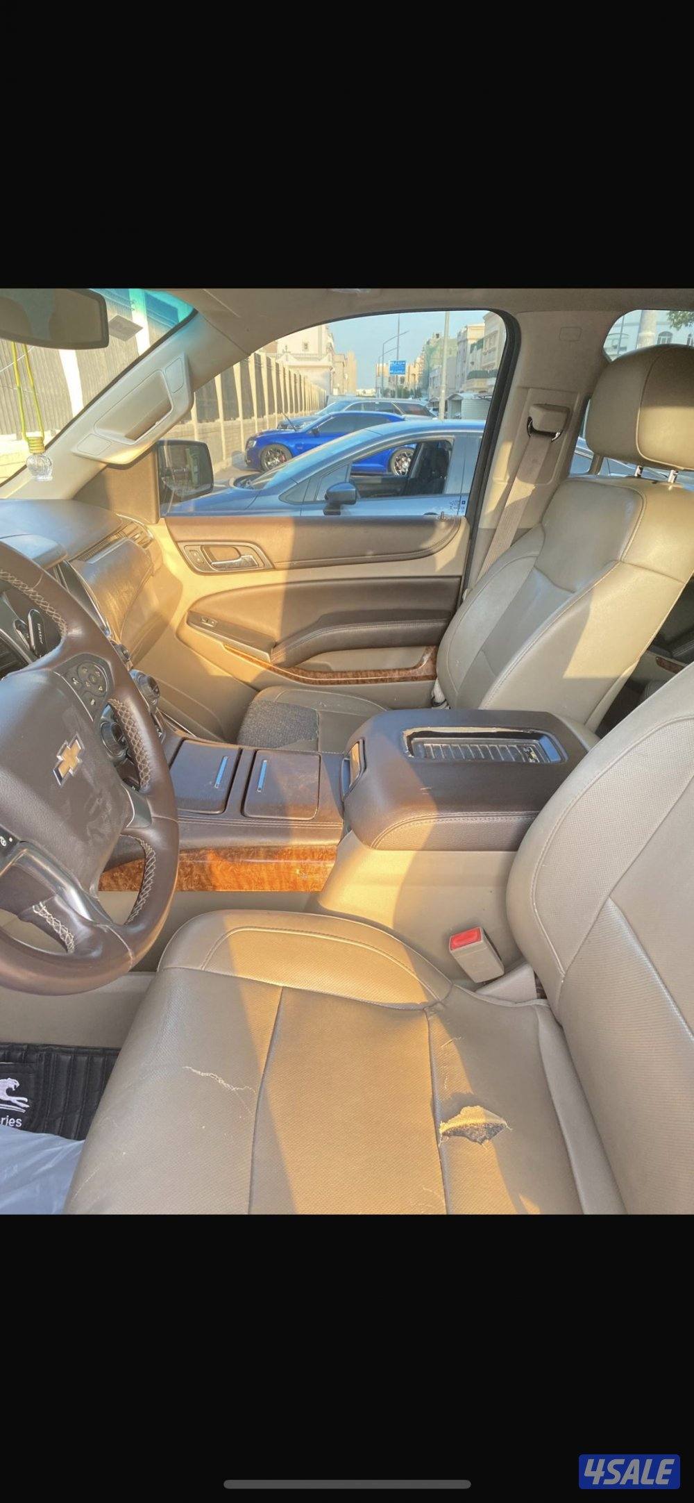 تاهو 2015 LTZكامل مواصفات ذهبي  صبغ وكاله وارد الغانم كير ماكينه شاص1