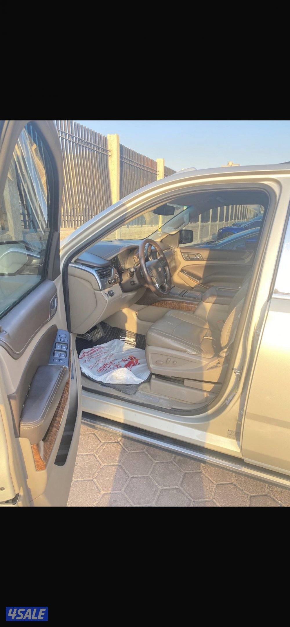 تاهو 2015 LTZكامل مواصفات ذهبي  صبغ وكاله وارد الغانم كير ماكينه شاص2