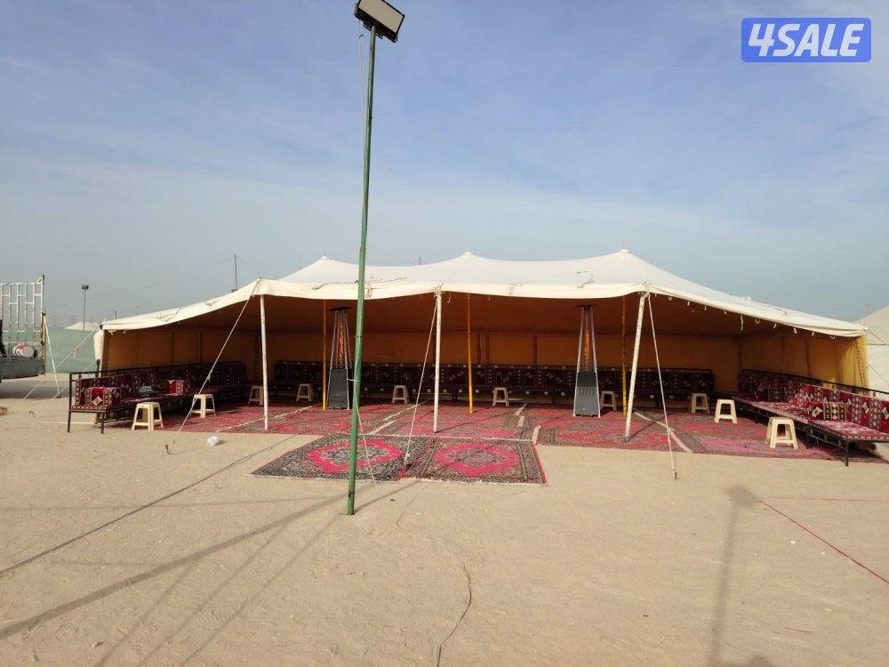 تاجير خيام تاجير دفايات وقهوجيه قاعات وتسكير تاجير كراسي وكنفات وزينه2
